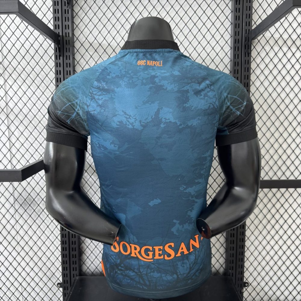 2025/26 Napoli Halloween Edition Blue Jersey Player Version