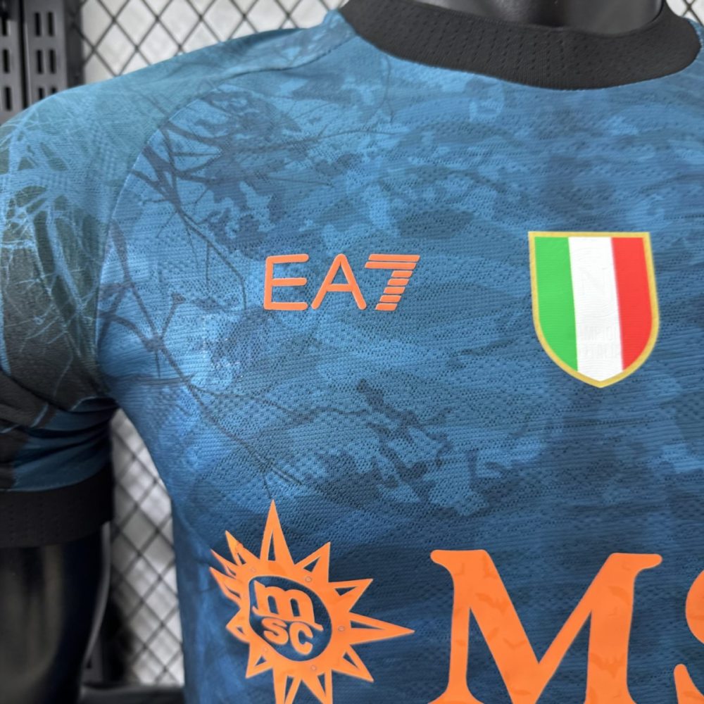 2025/26 Napoli Halloween Edition Blue Jersey Player Version
