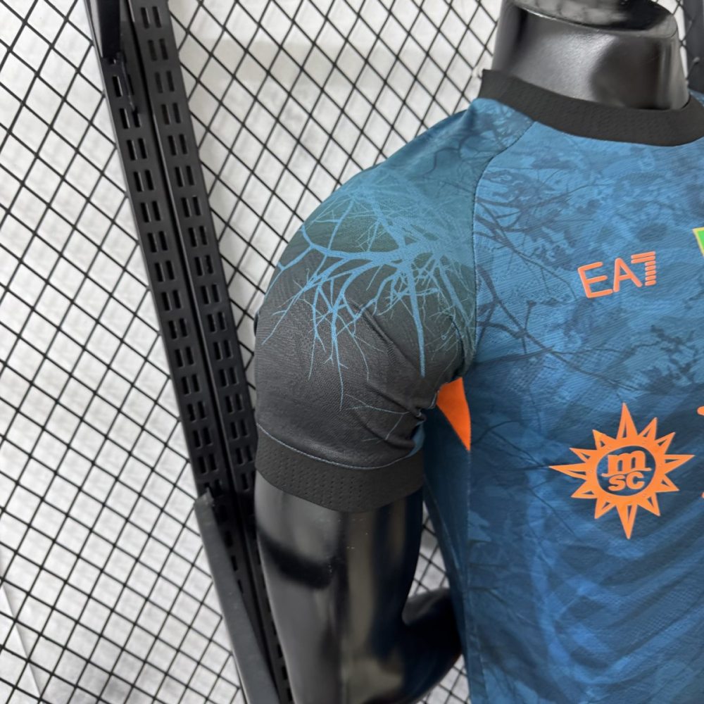 2025/26 Napoli Halloween Edition Blue Jersey Player Version
