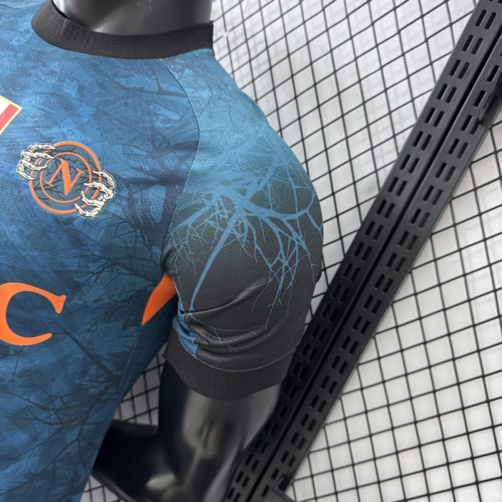 2025/26 Napoli Halloween Edition Blue Jersey Player Version