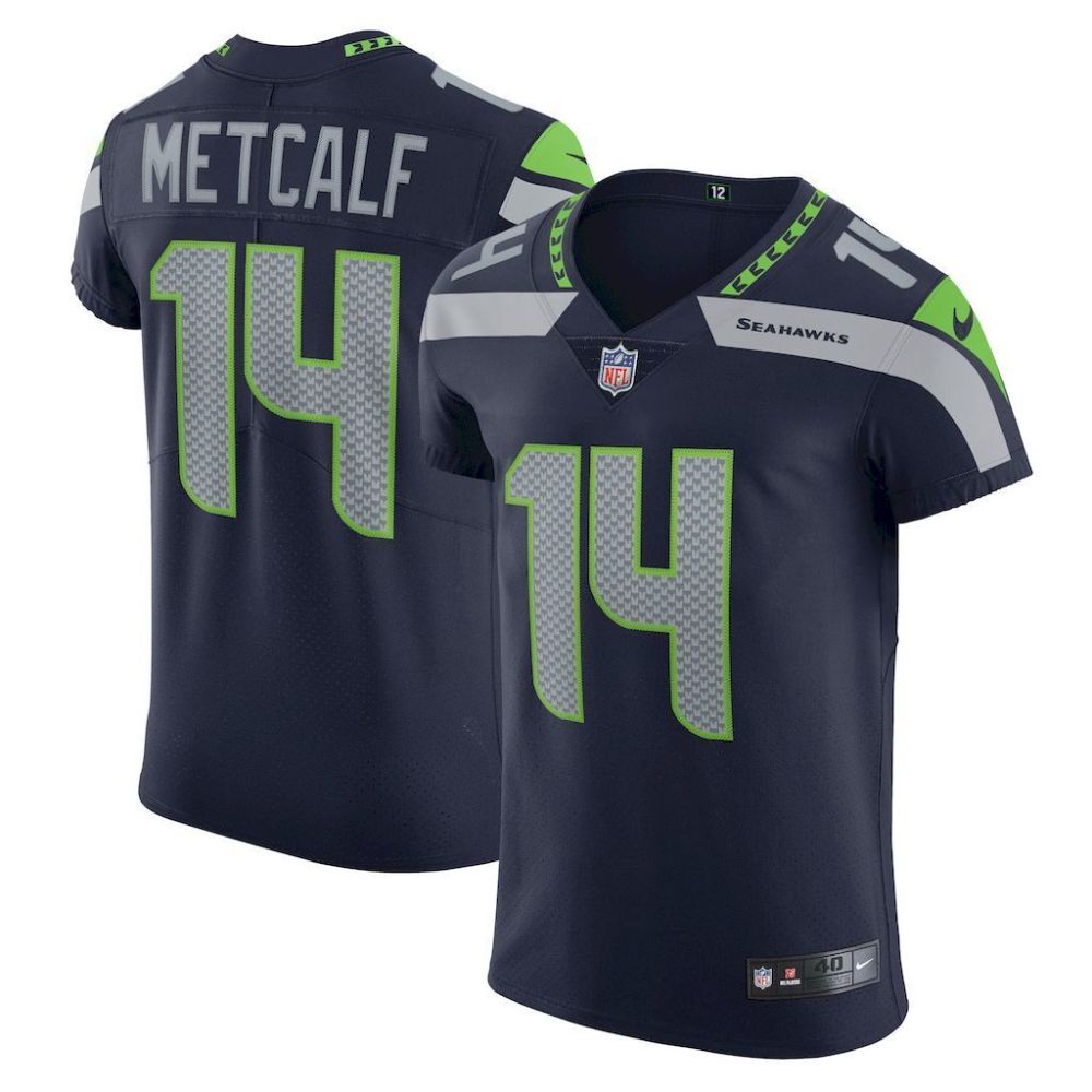 NFL Seattle seahawks Jeysey METCALF #14