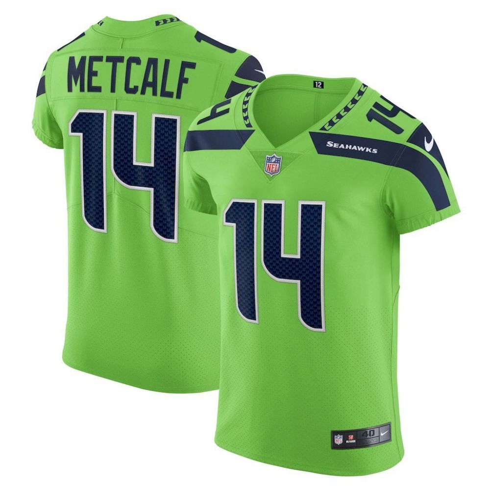 NFL Seattle seahawks Jeysey METCALF #14
