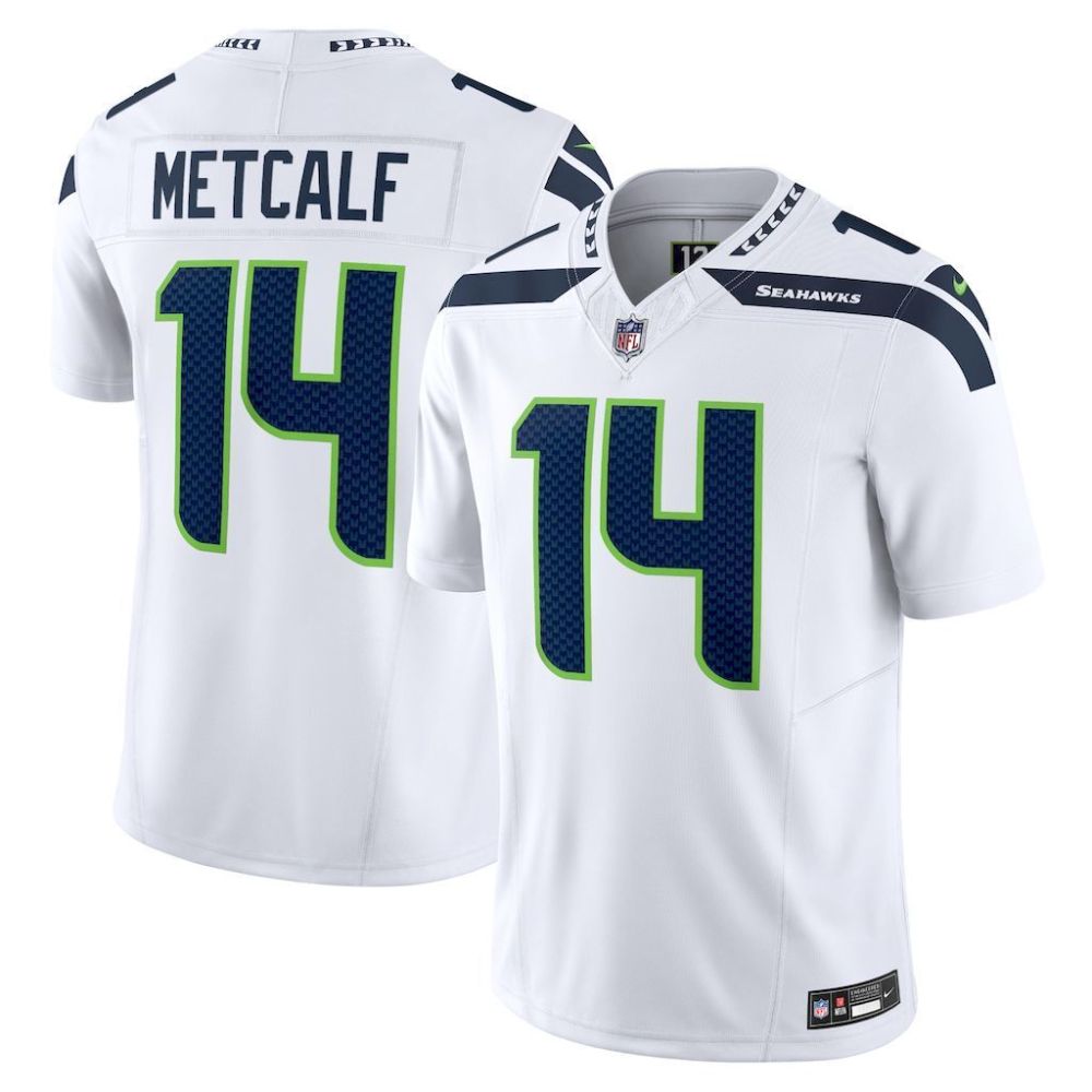 NFL Seattle seahawks Jeysey METCALF #14