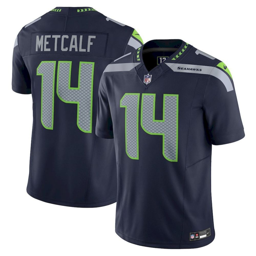 NFL Seattle seahawks Jeysey METCALF #14