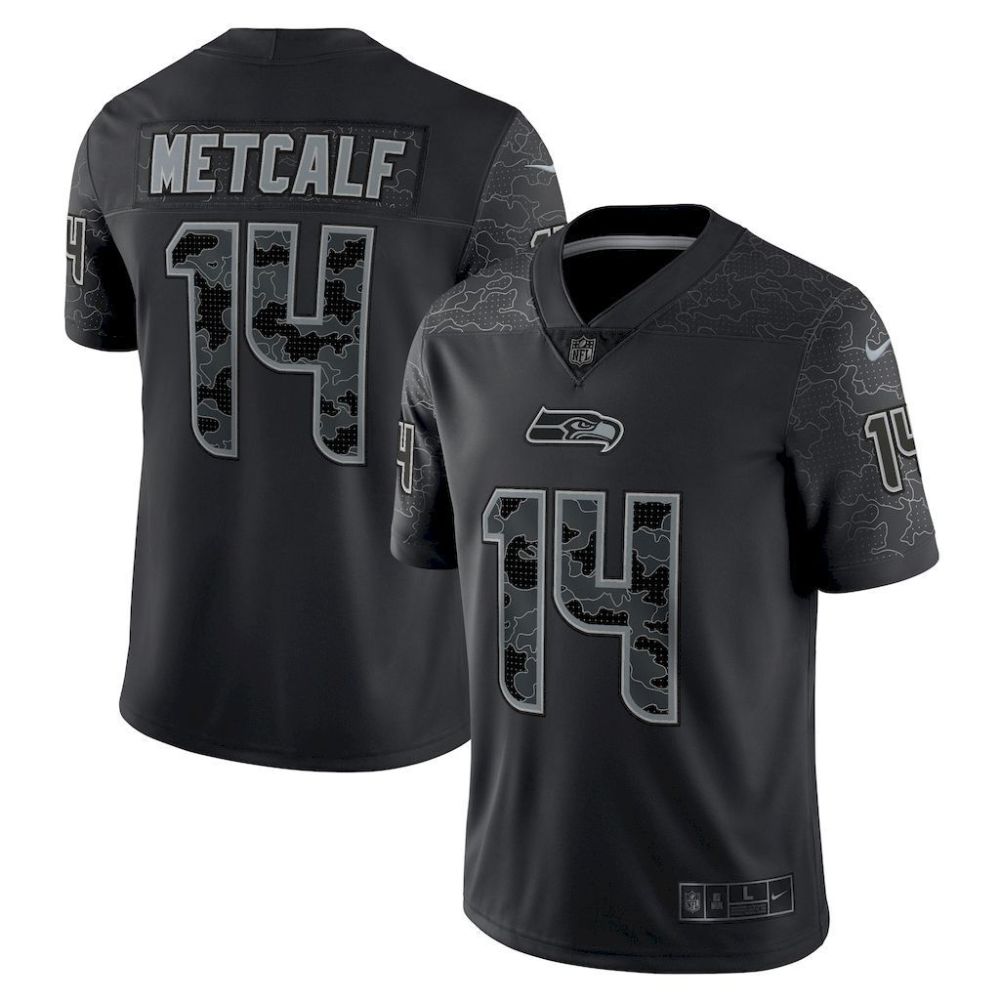NFL Seattle seahawks Jeysey METCALF #14