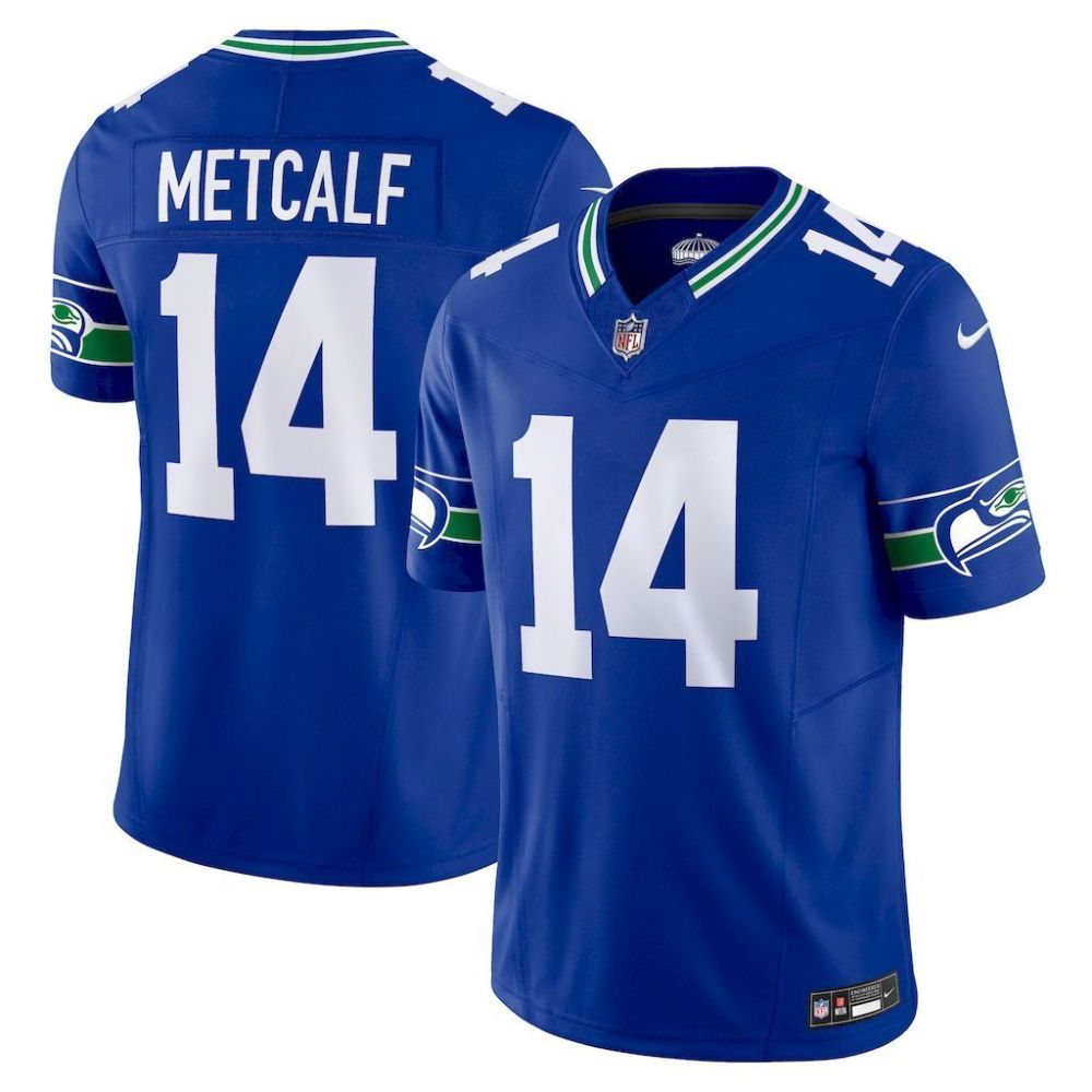 NFL Seattle seahawks Jeysey METCALF #14