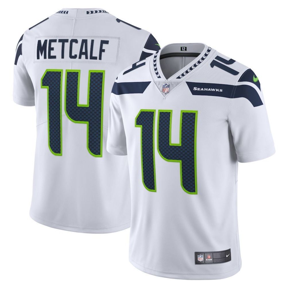 NFL Seattle seahawks Jeysey METCALF #14