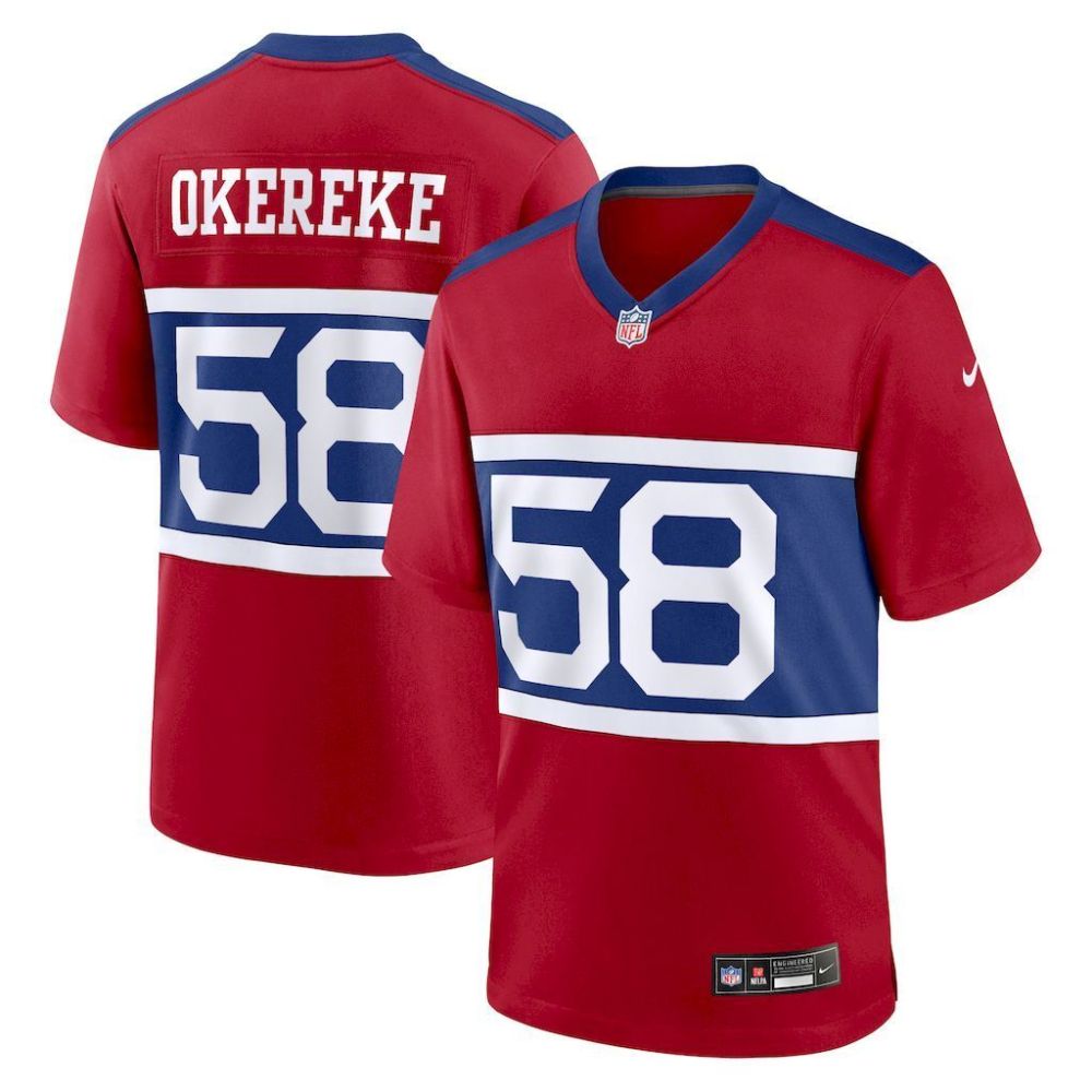 NFL New York Giants Jeysey OKEREKE #58