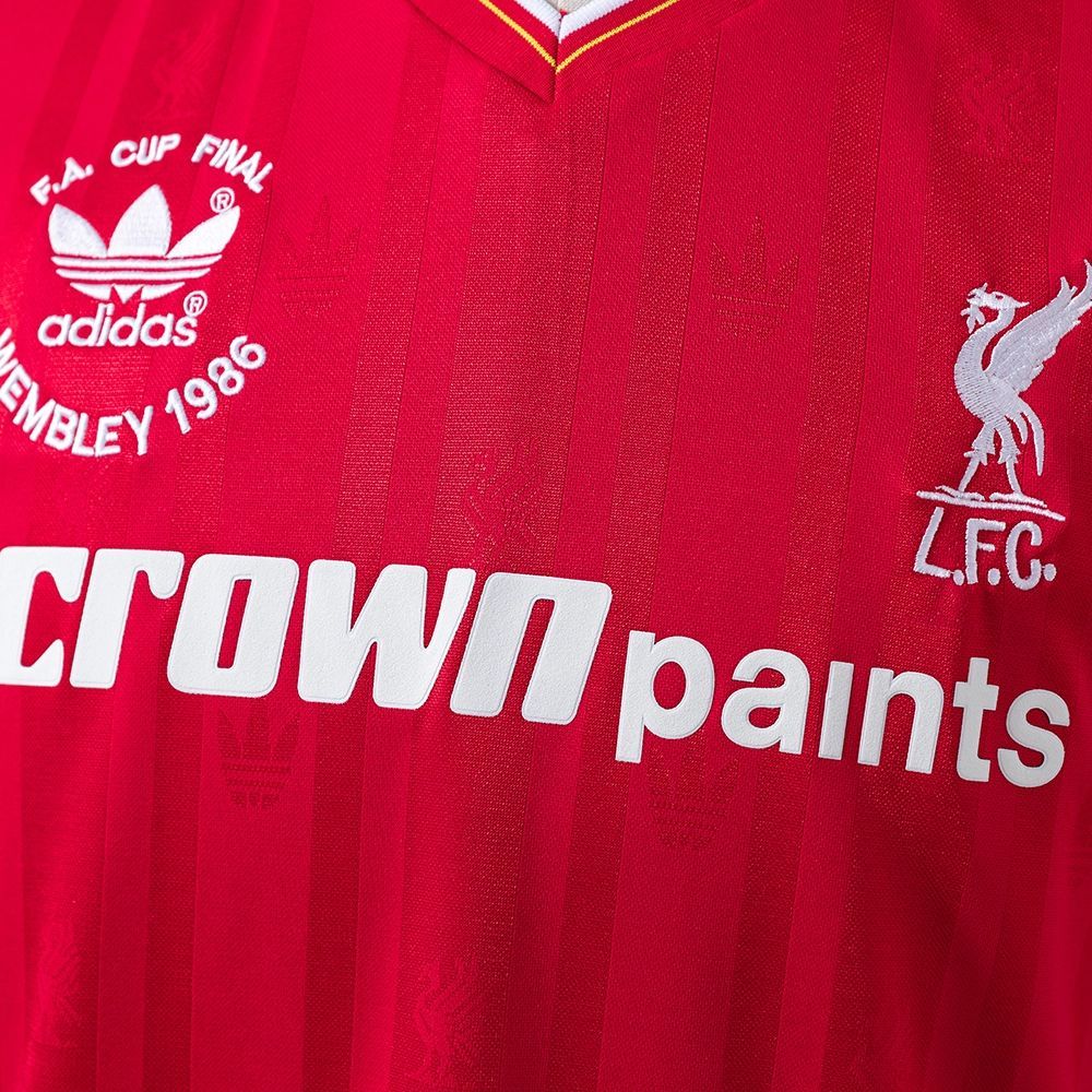 Retro Liverpool 1986/87 Black jersey Fan Version