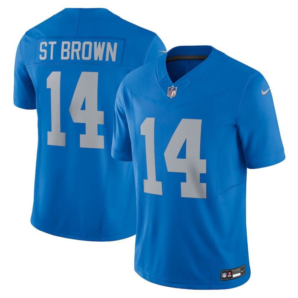 NFL Detroit Lions Jeysey ST BROWN #14