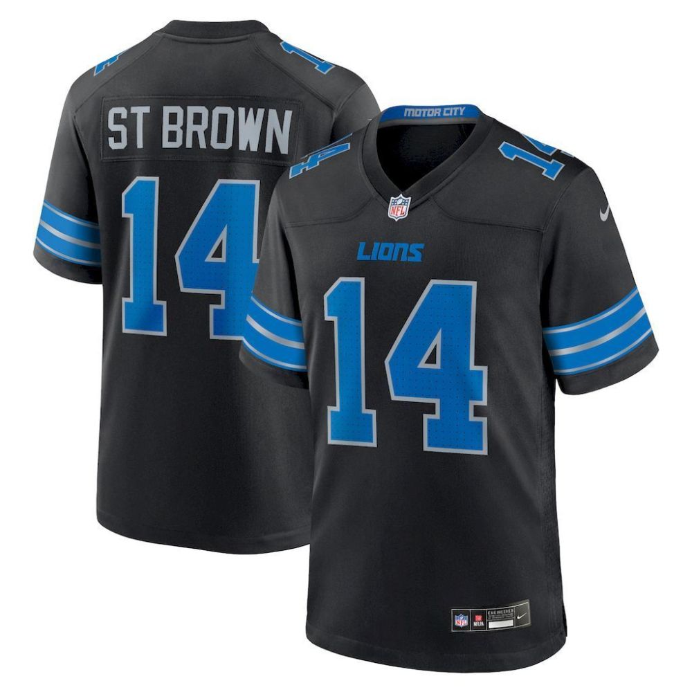 NFL Detroit Lions Jeysey ST BROWN #14
