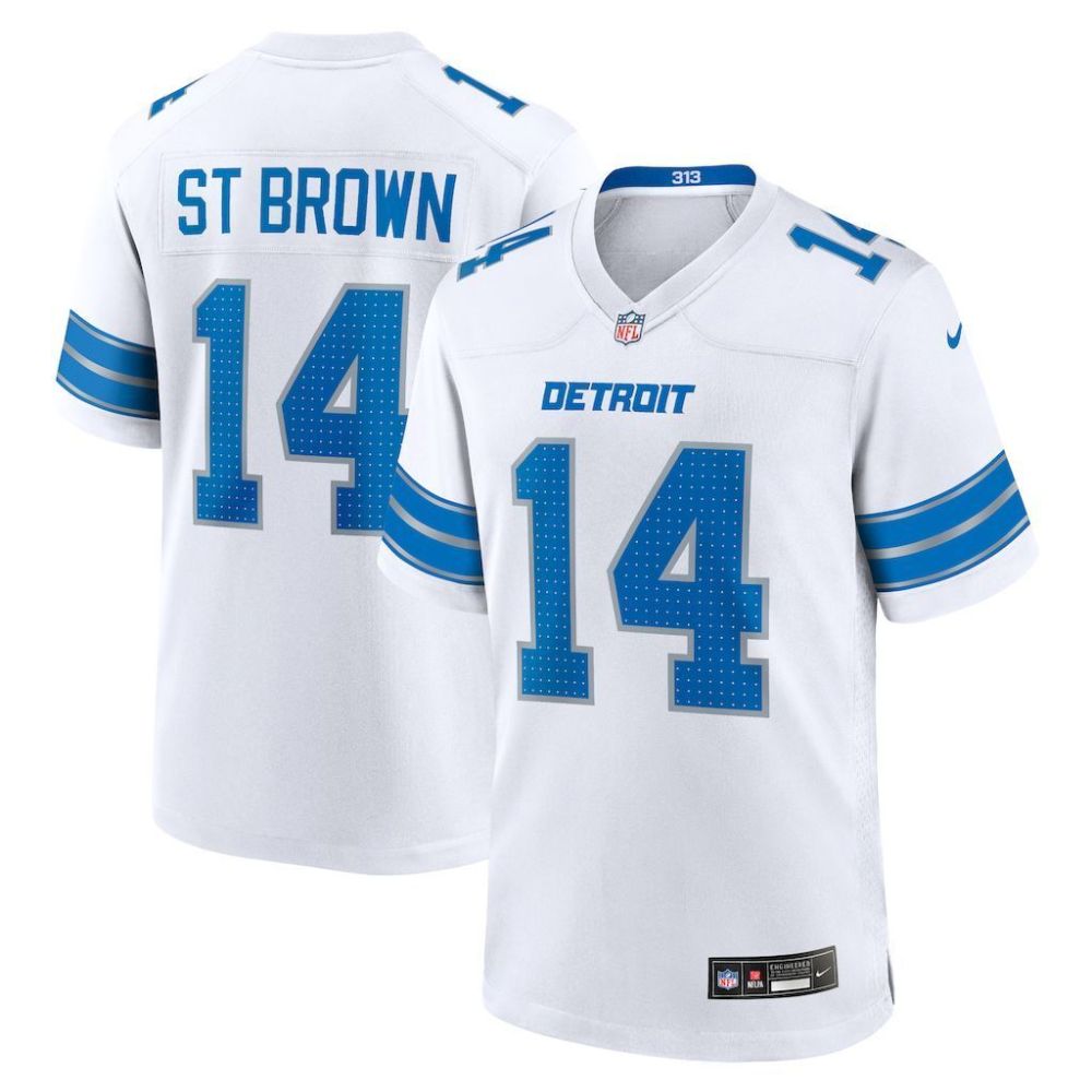 NFL Detroit Lions Jeysey ST BROWN #14