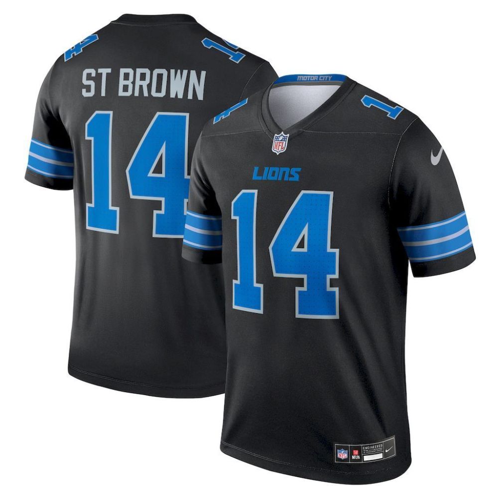 NFL Detroit Lions Jeysey ST BROWN #14