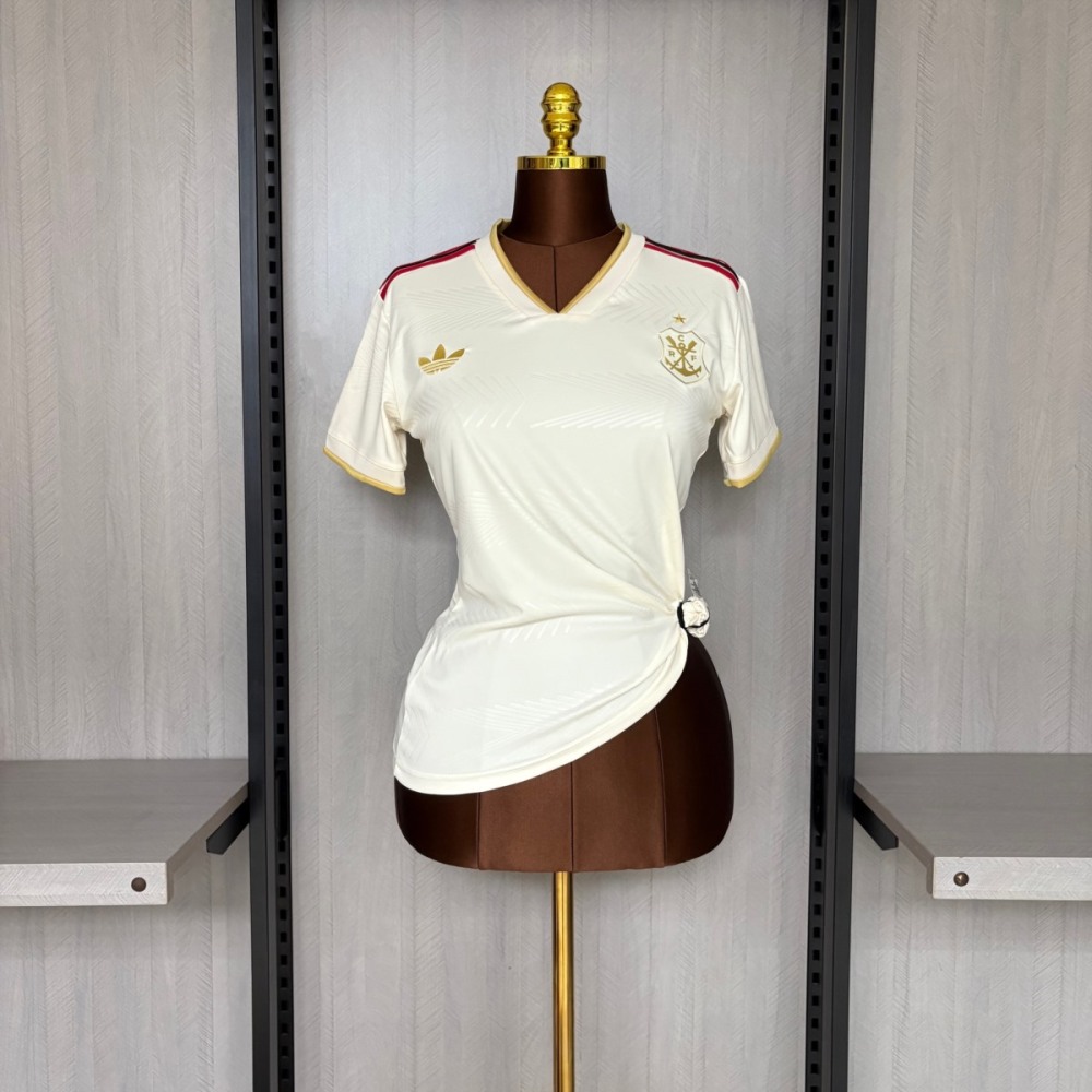 25/26 Women's Flamengo Second Away Beige Jersey Fan Version