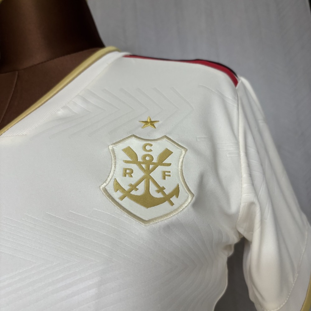 25/26 Women's Flamengo Second Away Beige Jersey Fan Version