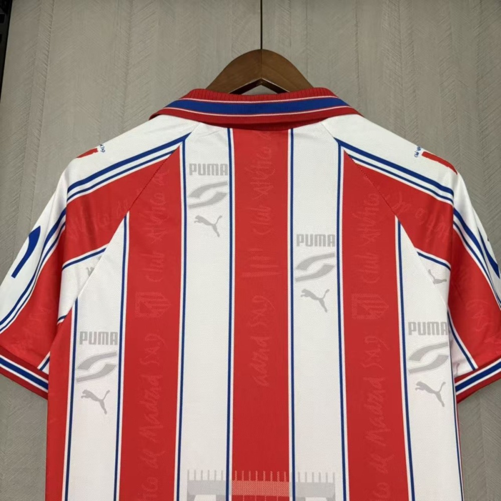 Retro Atletico Madrid 96/97 home jersey Fan Version