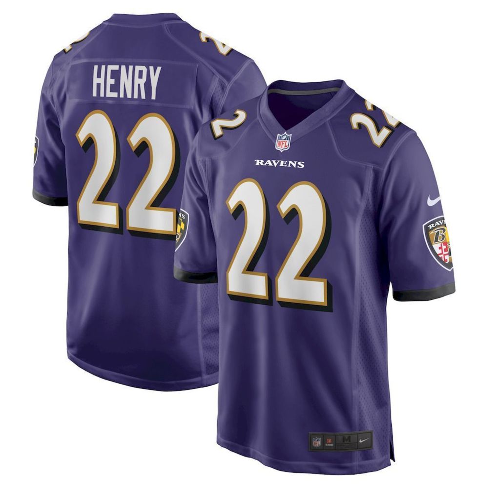 NFL Baltimore Ravens Jeysey HENRY #22