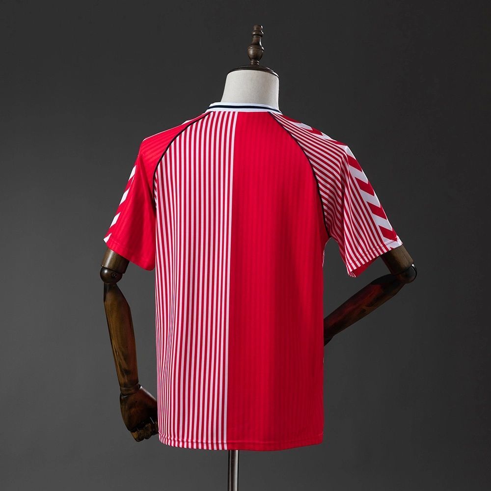 Retro Denmark 1986 Home jersey Fan Version