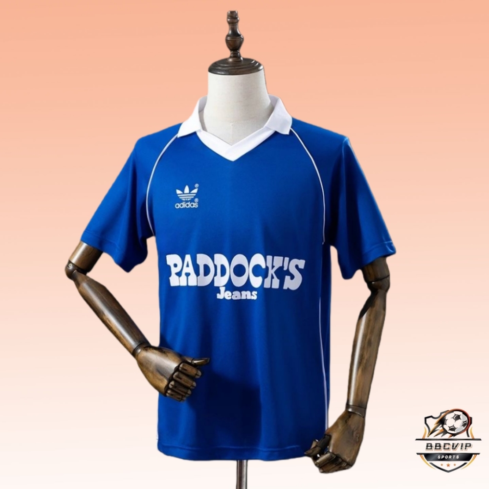 Retro 1984/85 Schalke 04 Home jersey Fan Version