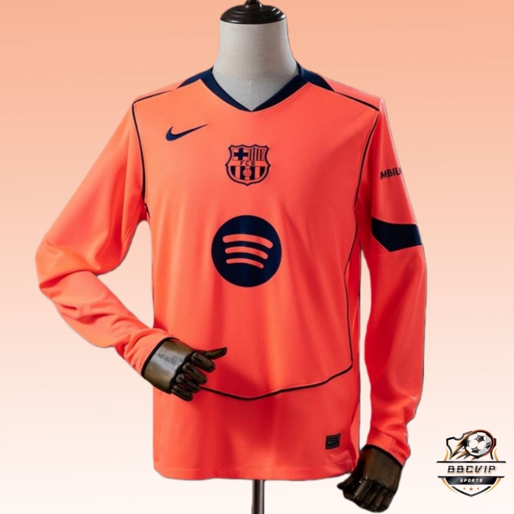 2025-26 Barcelona Second Away Jersey – Fan Version