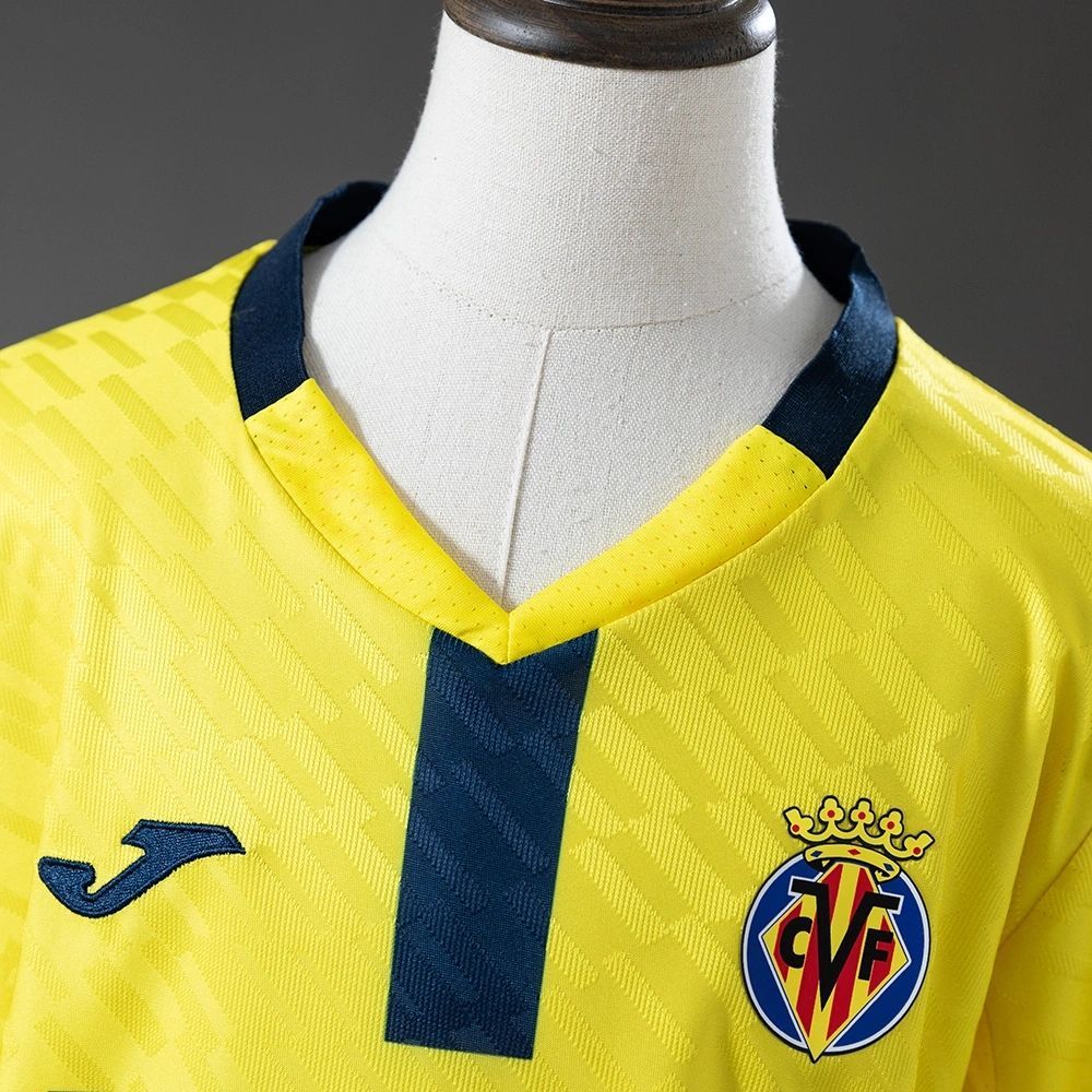 2025/26 Villarreal Home jersey Kid Kits Size 16-28