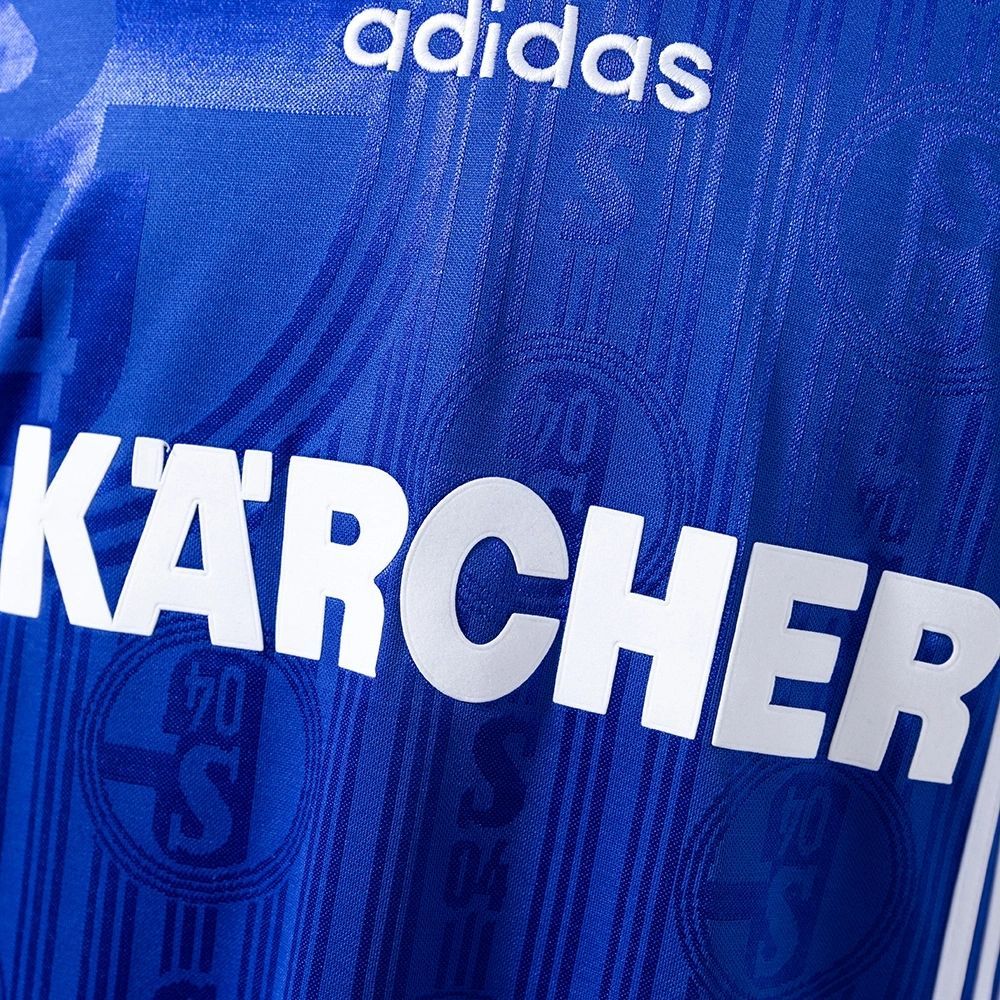 Retro 1996/97 Schalke 04 Home jersey Fan Version