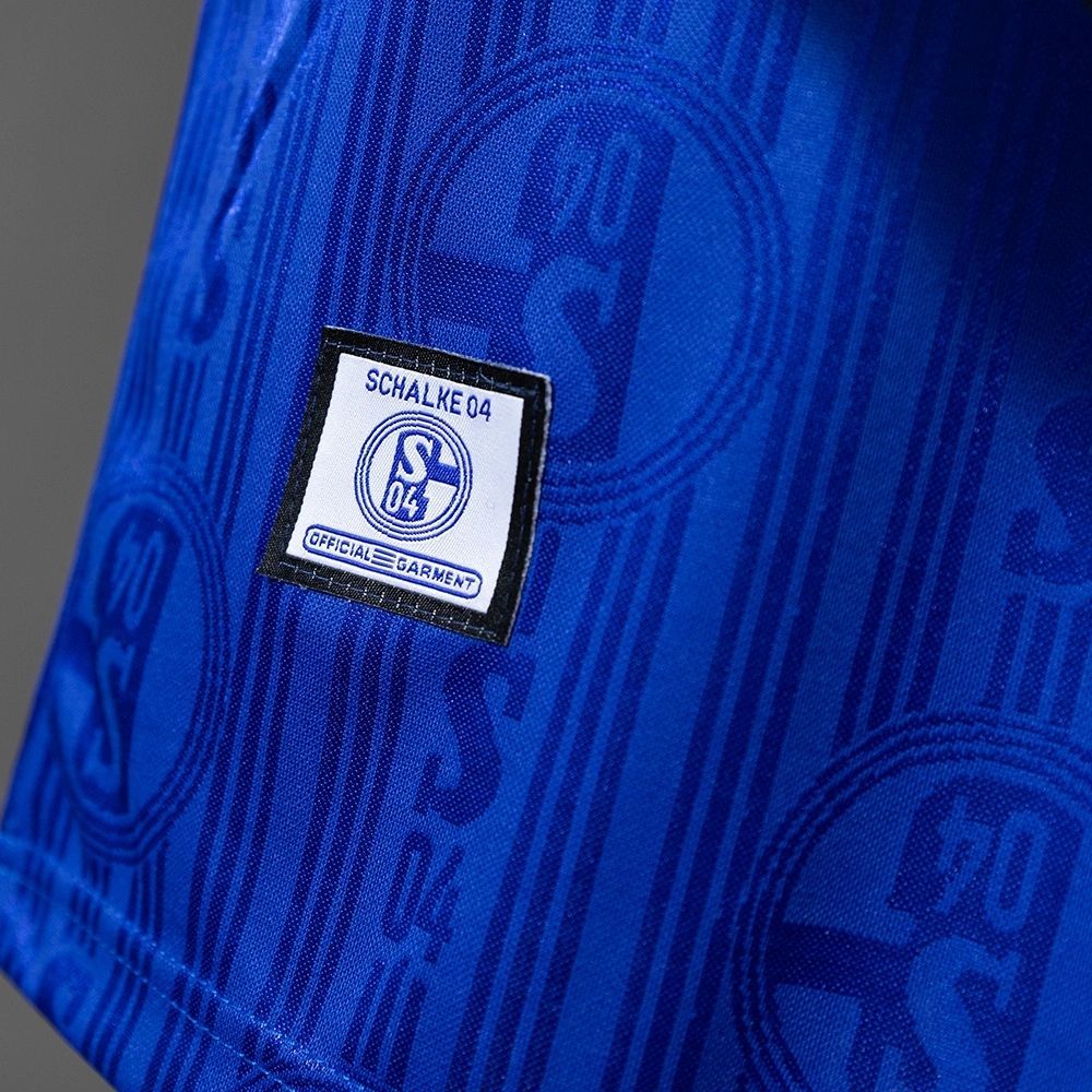 Retro 1996/97 Schalke 04 Home jersey Fan Version
