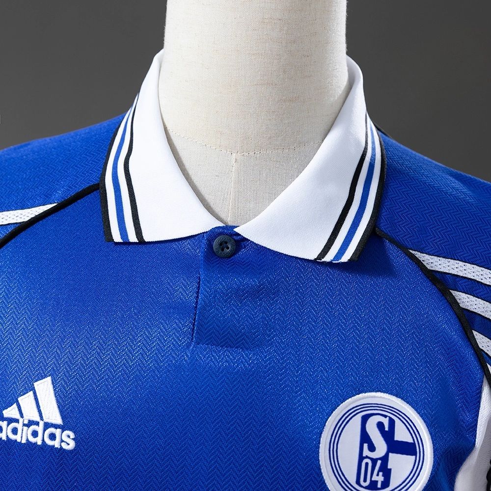 Retro 1998/2000 Schalke 04 Home jersey Fan Version