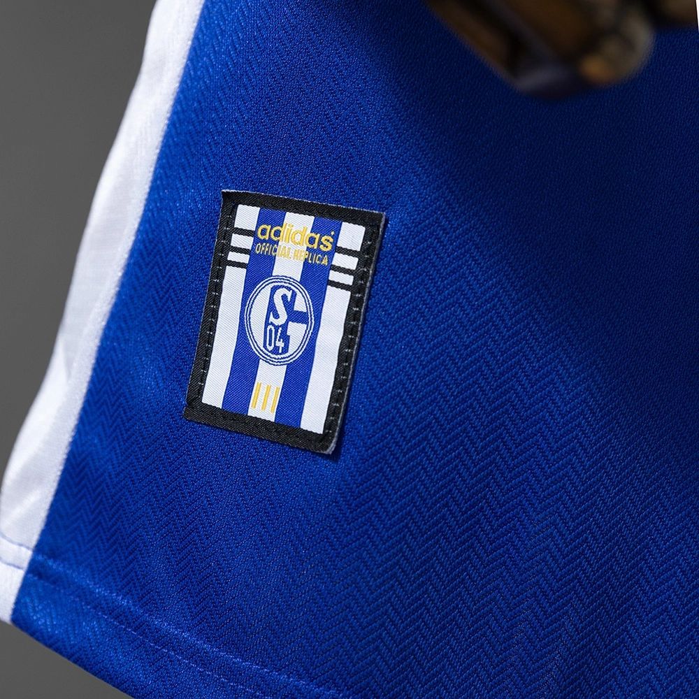 Retro 1998/2000 Schalke 04 Home jersey Fan Version