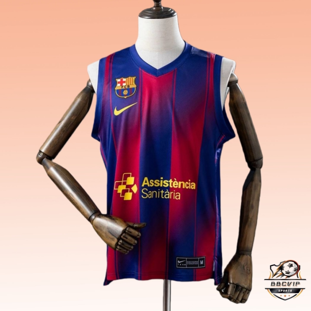 2025/26 Barcelona Basketball Home jersey Fan version