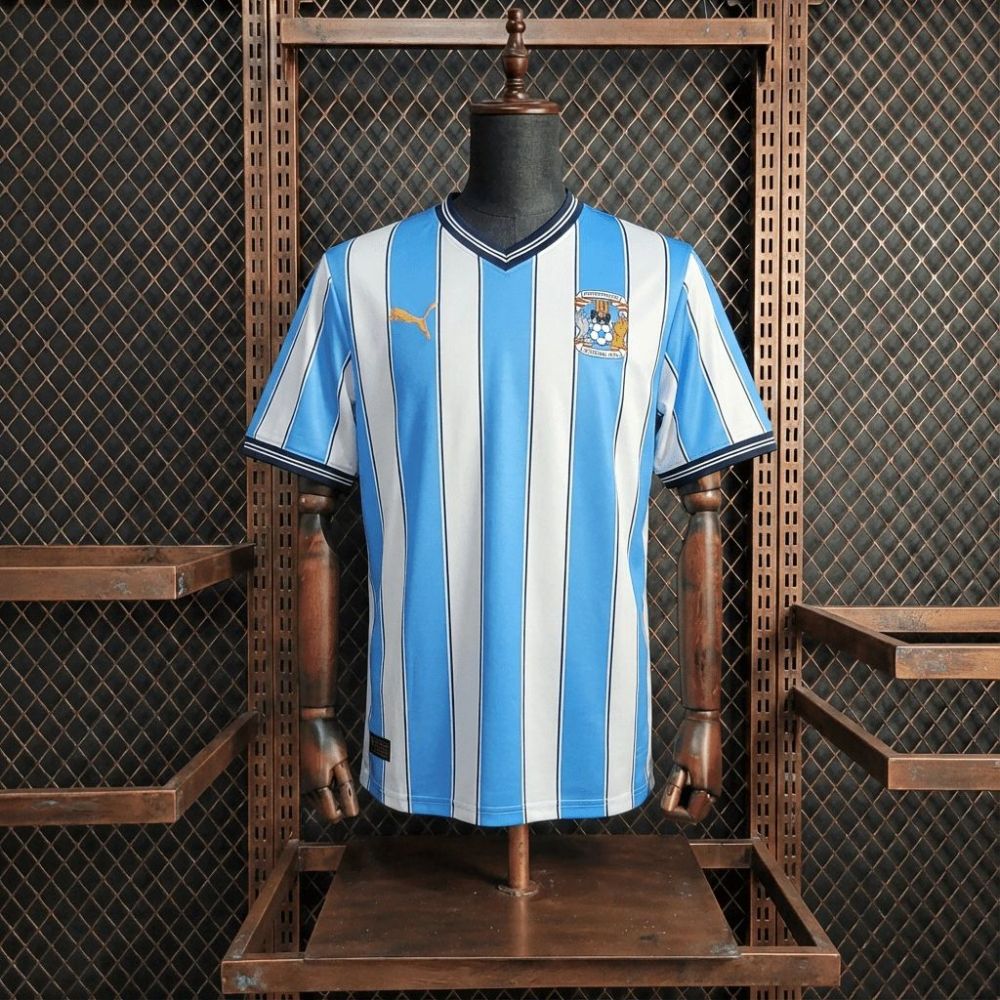 Retro 2011/12 Coventry 25th Home jersey Fan Version