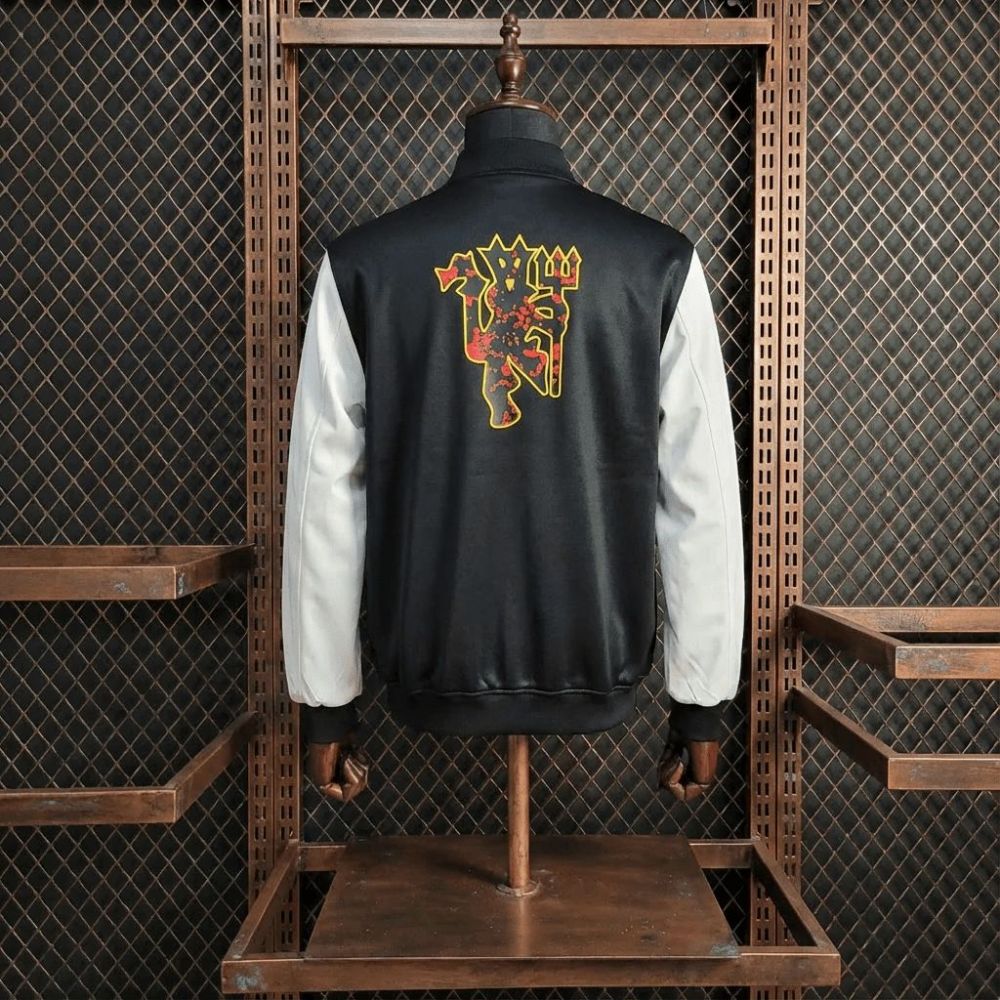 2026 Manchester United Black Windbreaker Sport Unifom