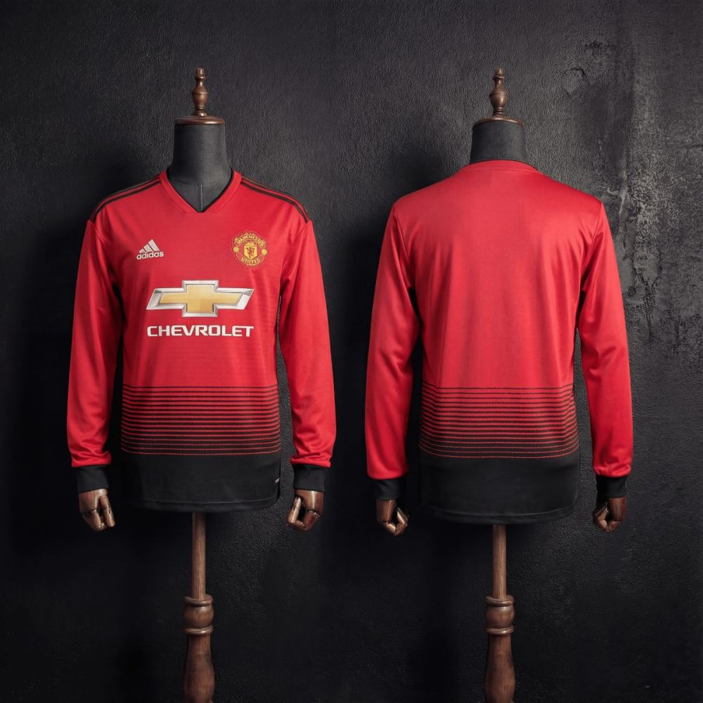 Retro 18/19 Manchester United home  jersey Fan Version