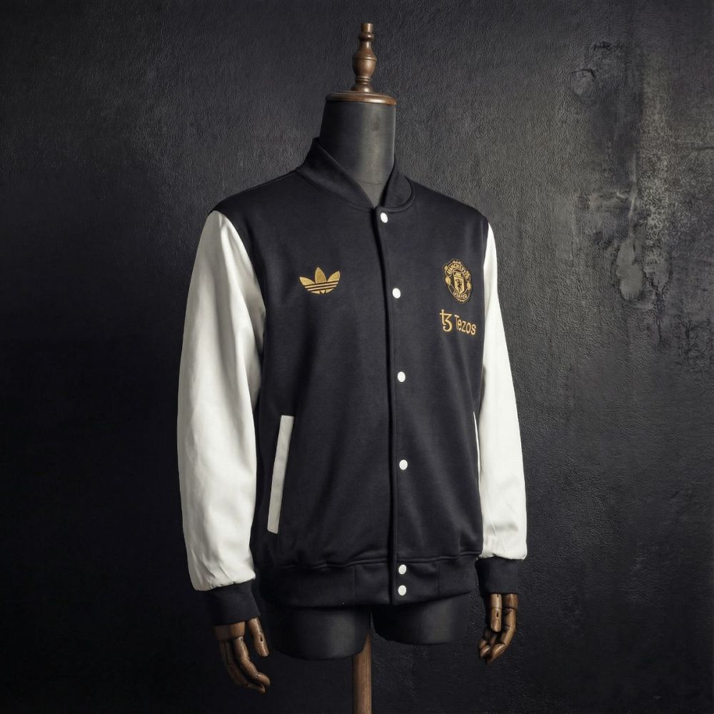 2026 Manchester United Black Windbreaker Sport Unifom