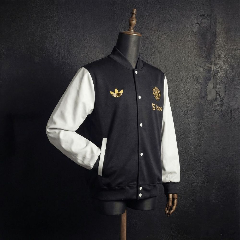 2026 Manchester United Black Windbreaker Sport Unifom