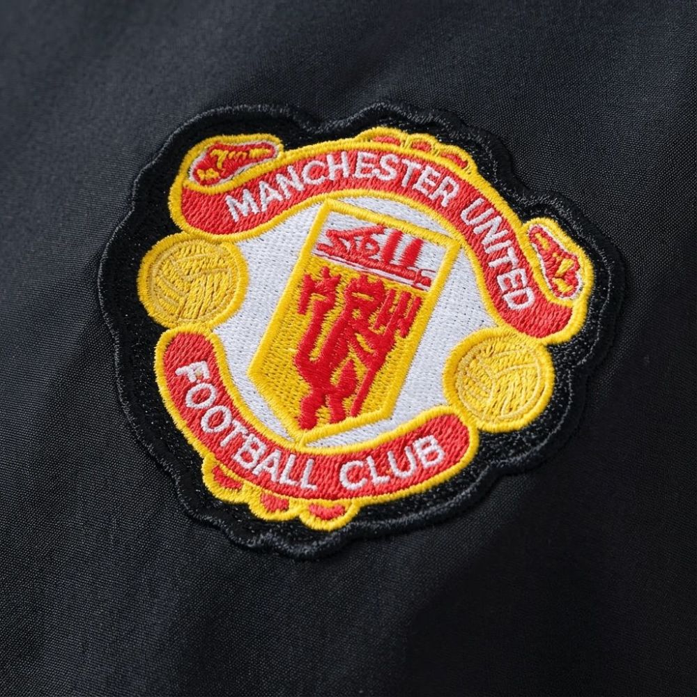 2026 Manchester United Black Windbreaker Sport Unifom