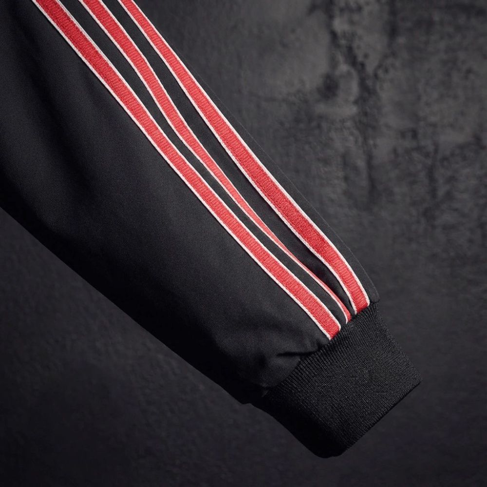 2026 Manchester United Black Windbreaker Sport Unifom