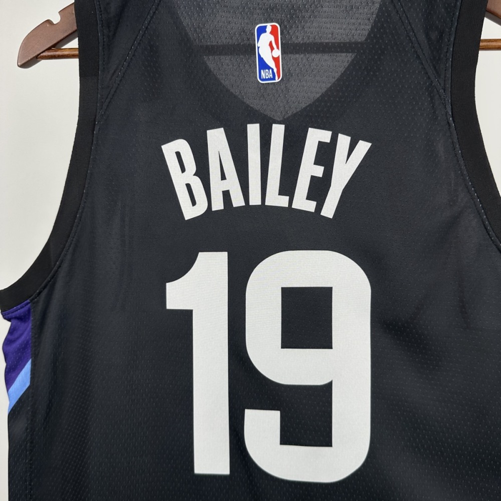 NBA Utah Jazz 2026 JORDAN Edition Black Jersey BAILEY#19