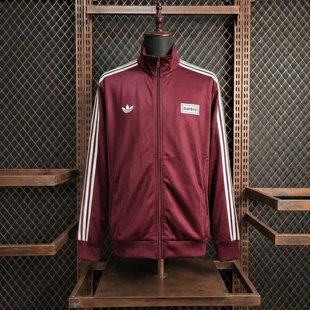 Oasis Live '25 Three-Striped Training Suit Football Team Shirt Sports Fashion