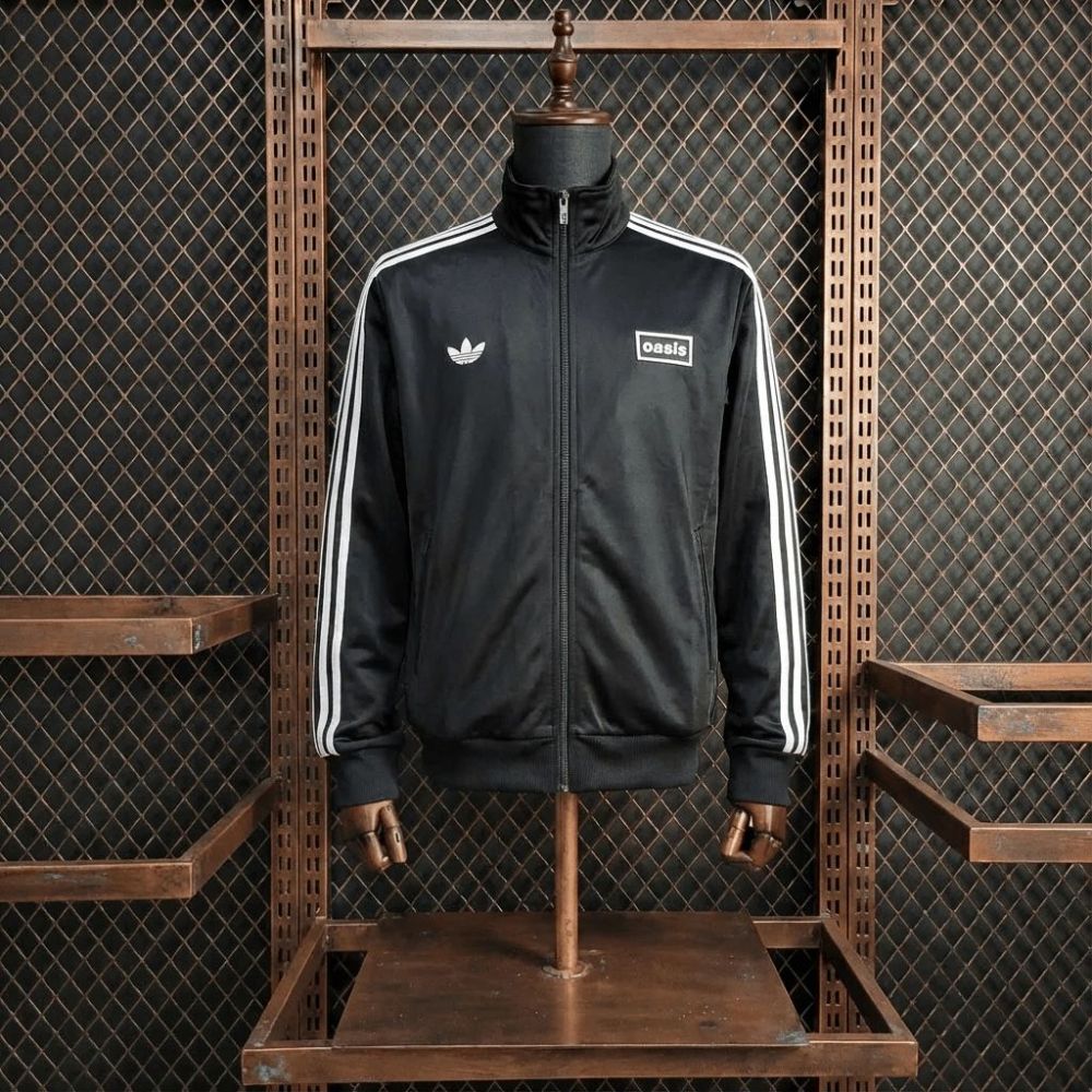 Oasis Live '25 Three-Striped Training Suit Football Team Shirt Sports Fashion