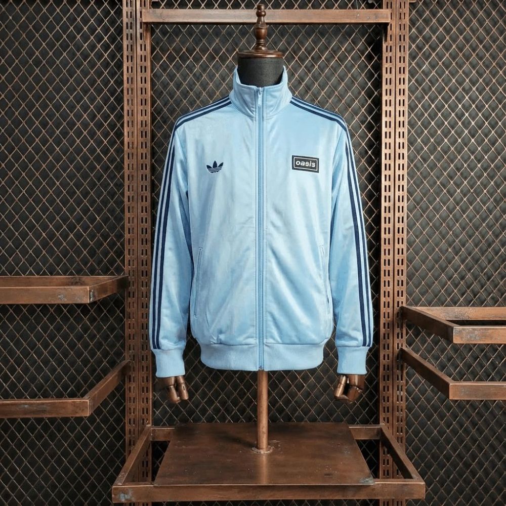 Oasis Live '25 Three-Striped Training Suit Football Team Shirt Sports Fashion