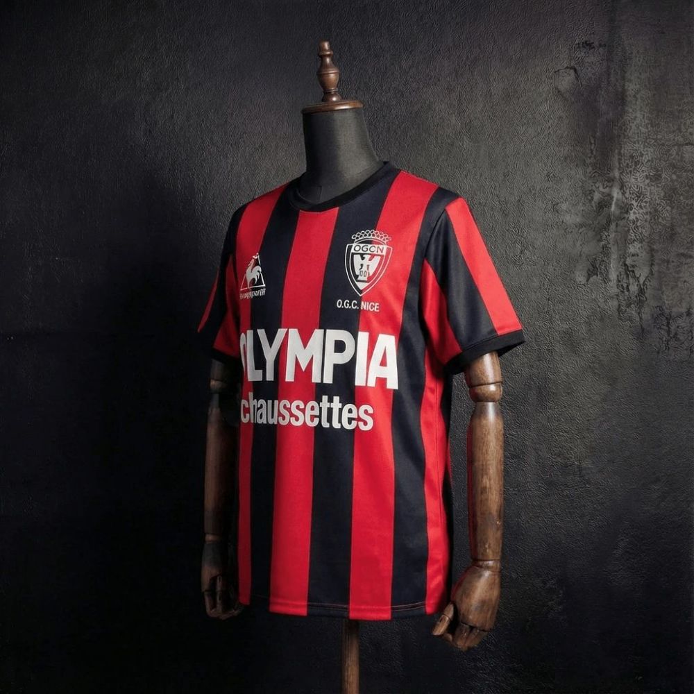 Retro OGC Nice 1977/78 Home jersey Fan Version