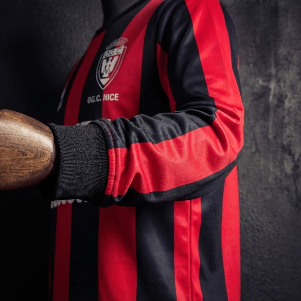Retro OGC Nice 1977/78 Home jersey Fan Version