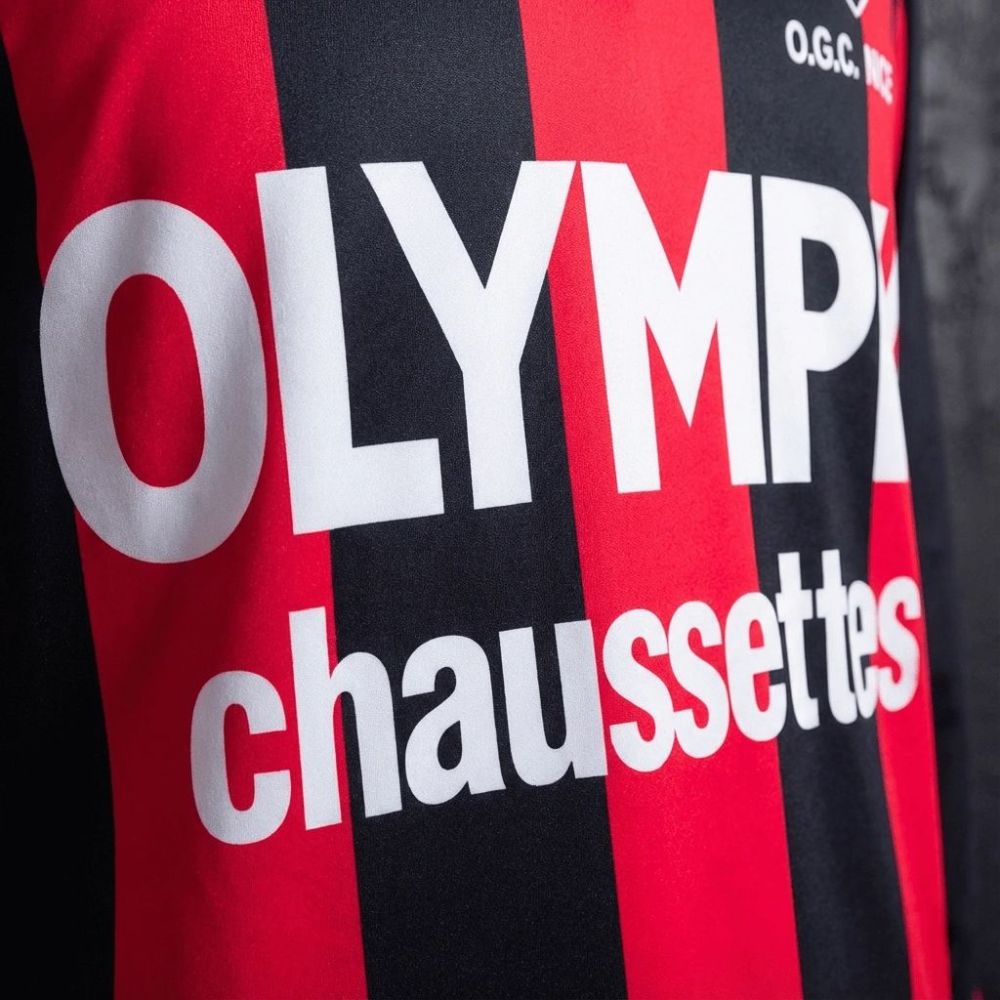 Retro OGC Nice 1977/78 Home jersey Fan Version