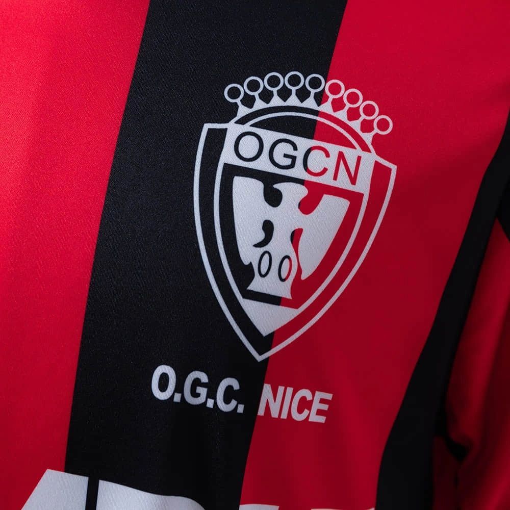 Retro OGC Nice 1977/78 Home jersey Fan Version