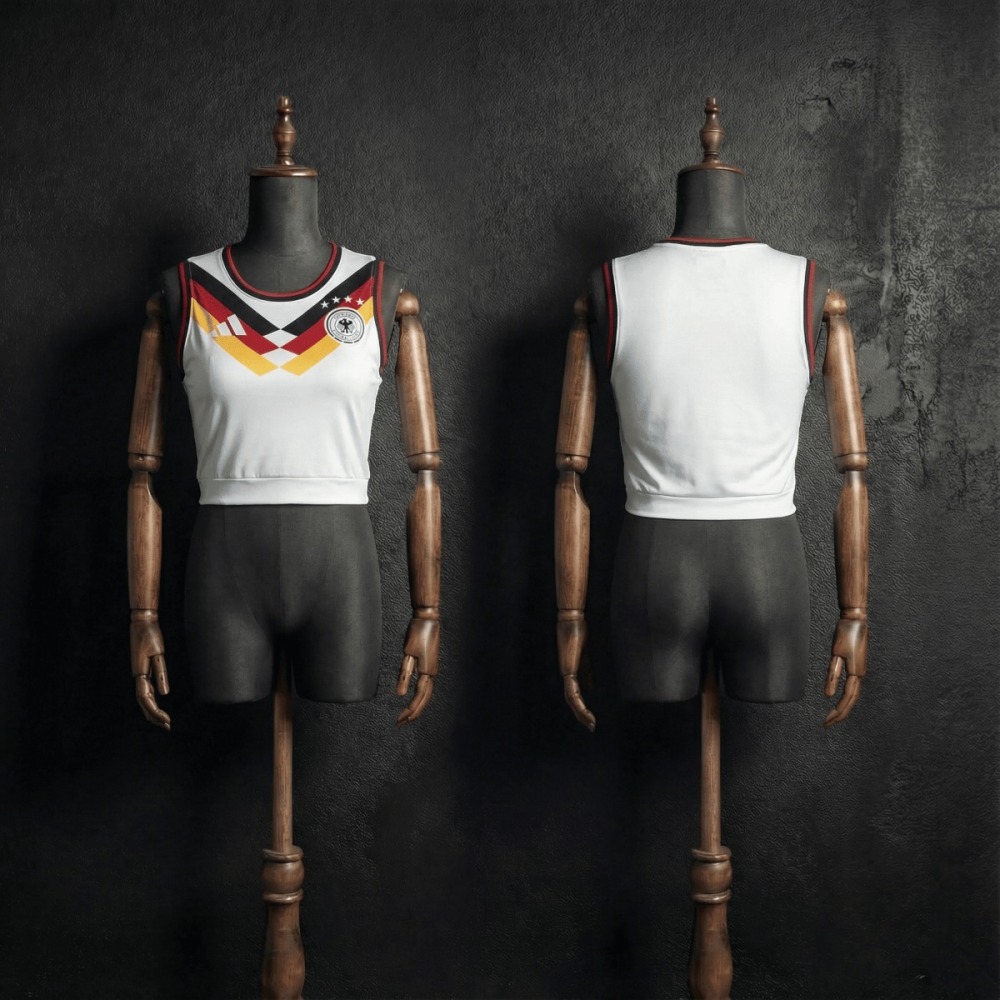 Women's Football Vest Germany 2026 World Cup Home Jersey