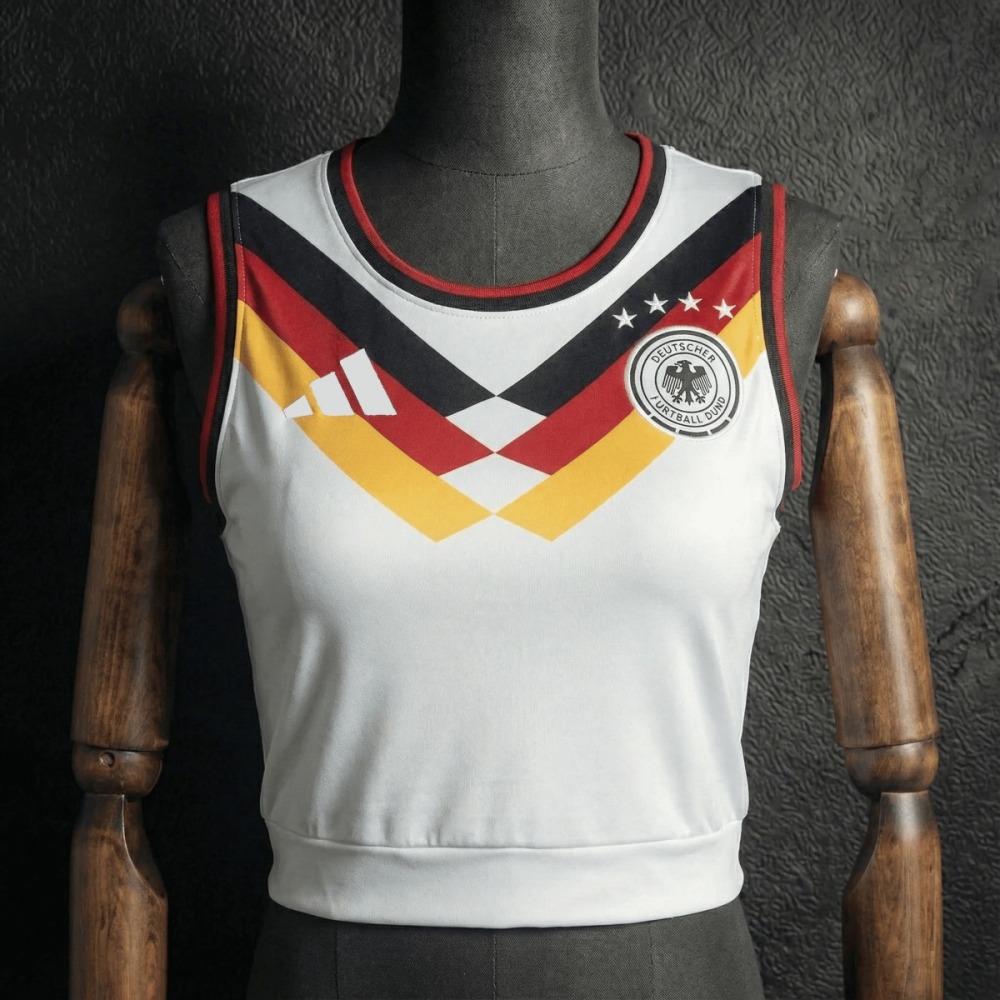 Women's Football Vest Germany 2026 World Cup Home Jersey