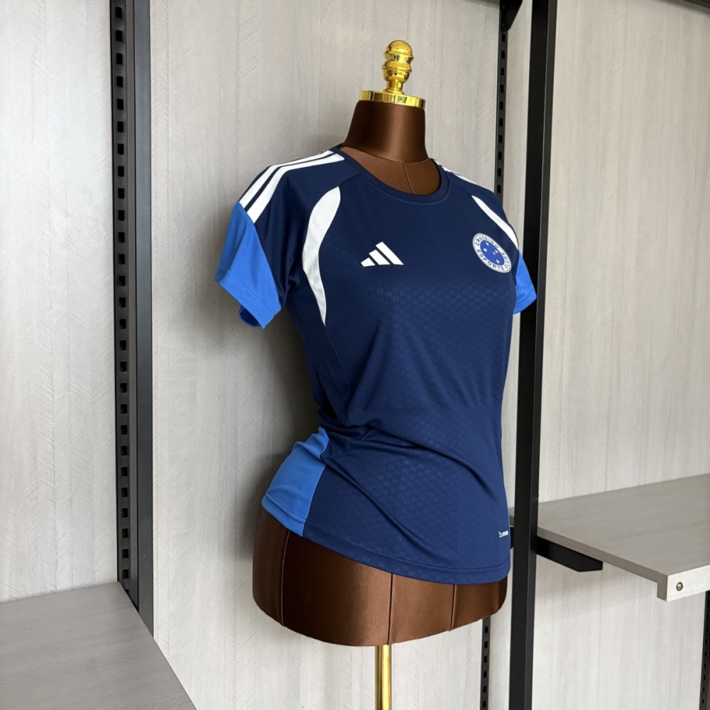 Women's 2026/27 Cruzeiro Training Navy Blue Jersey