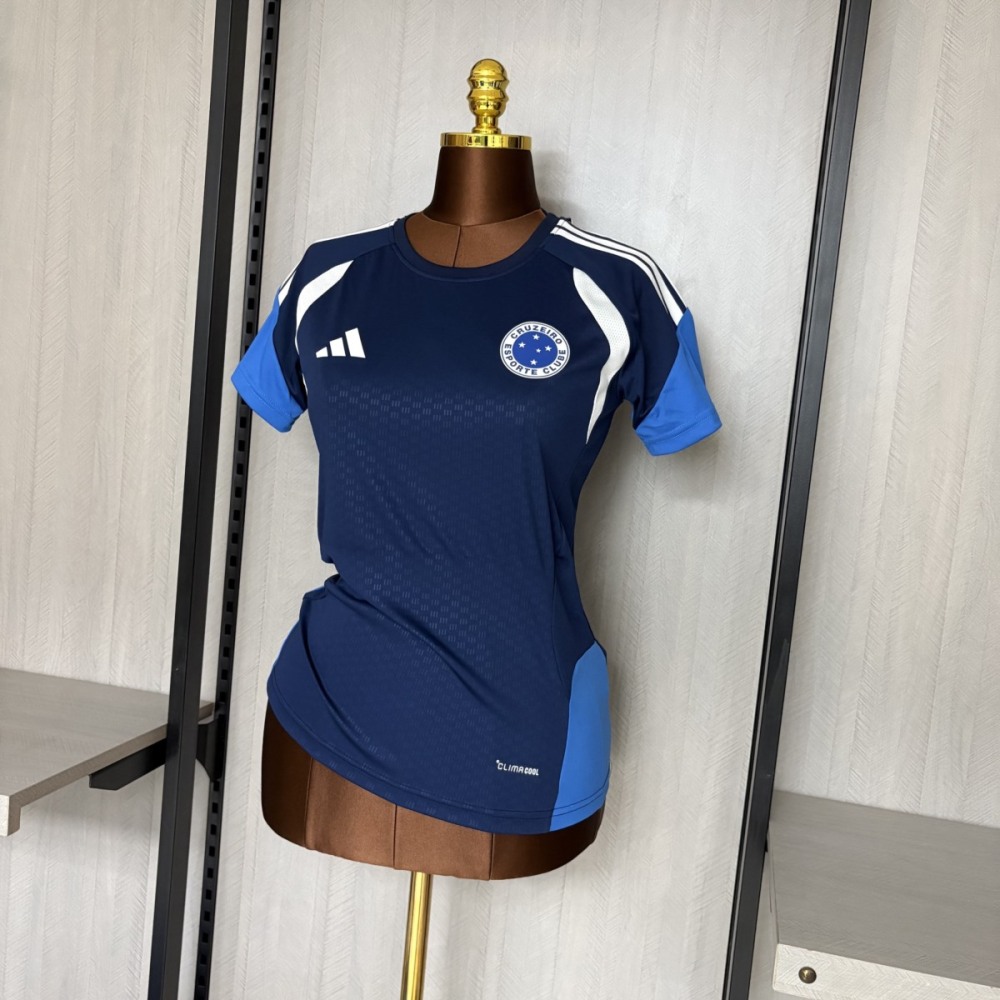 Women's 2026/27 Cruzeiro Training Navy Blue Jersey