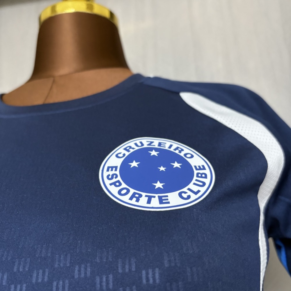 Women's 2026/27 Cruzeiro Training Navy Blue Jersey